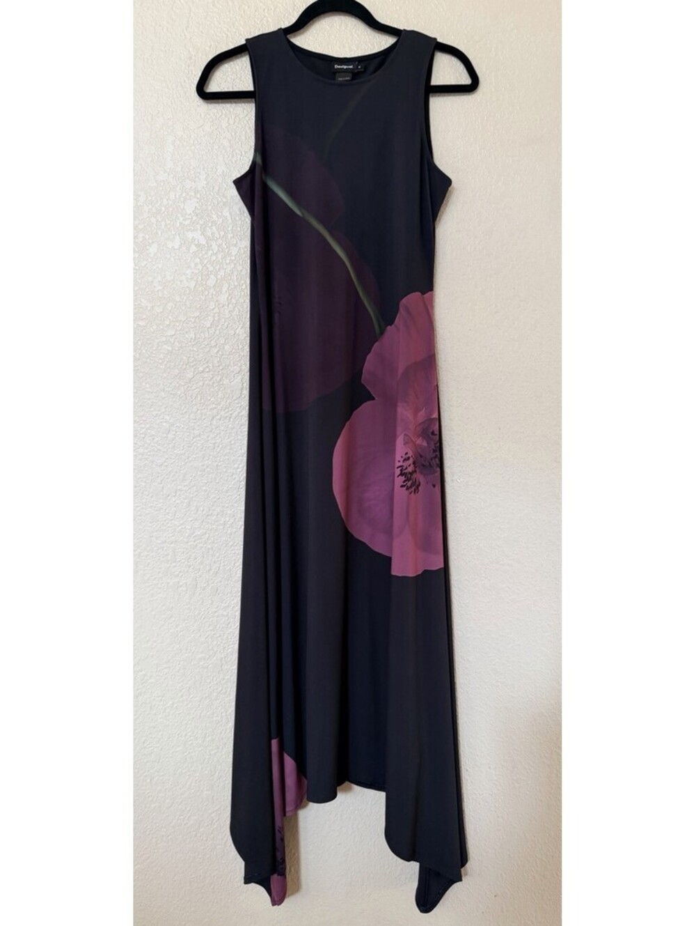 New Desigual Floral-print Midi Dress Size M $96 - Picture 3 of 10